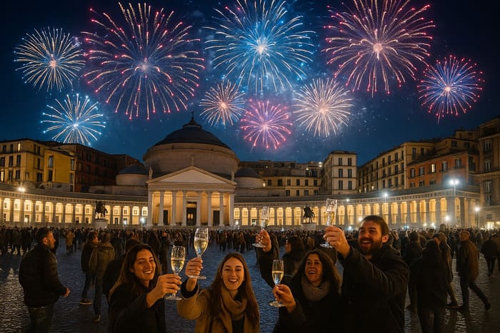 Capodanno a Napoli Centro Citt&agrave; foto